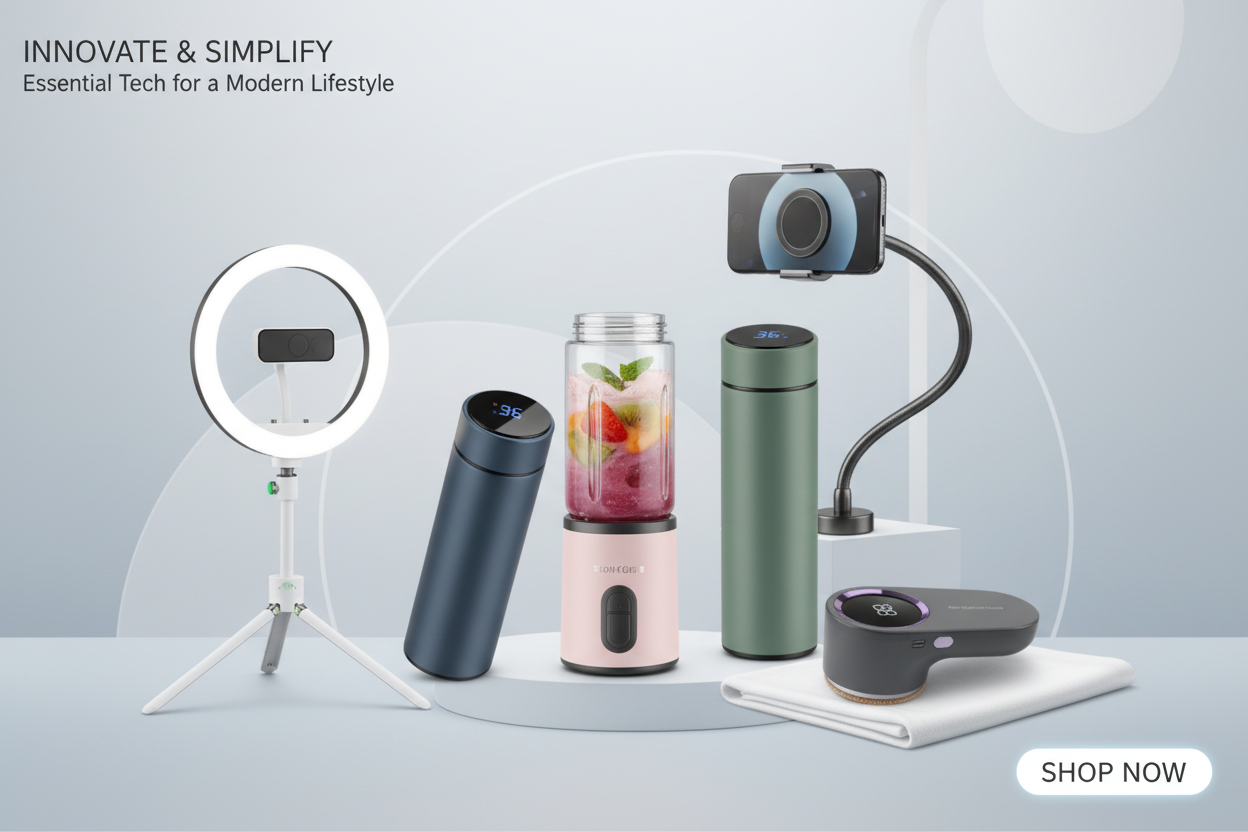 Premium Tech Gadgets Header Banner